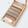 5 Colors Diamond High Quality Pigment Makeup Eyeshadow